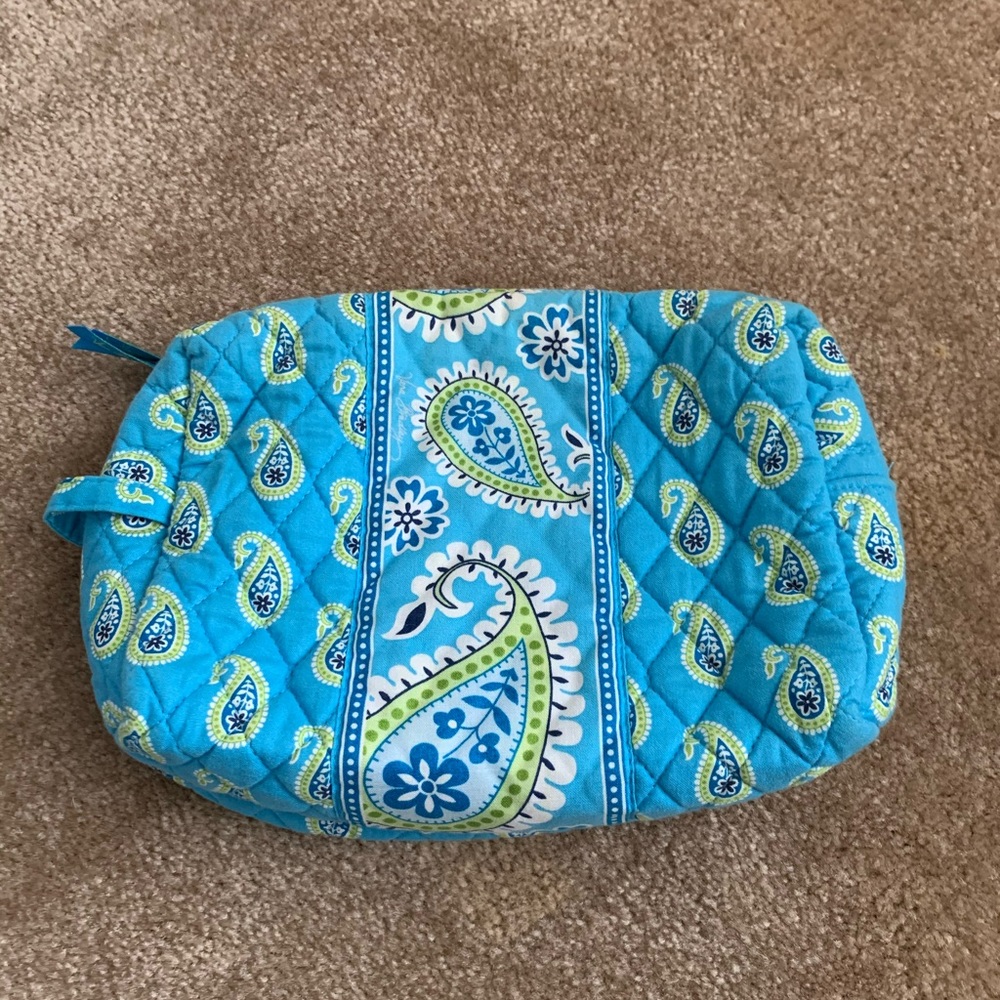 Vera Bradley large cosmetic bag